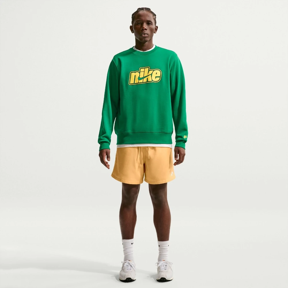 Nike Džemperis Vyrams M Nk Club Ft Crew Žalias IF0697 365