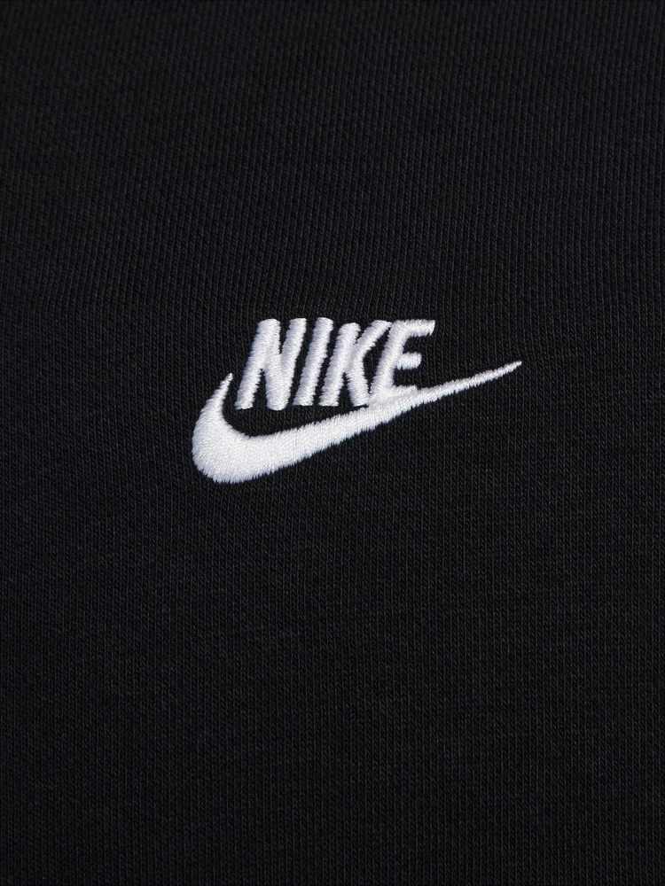 Nike Džemperis Vyrams M Nk Club Ft Fz Hoodie Juodas FN3884 010