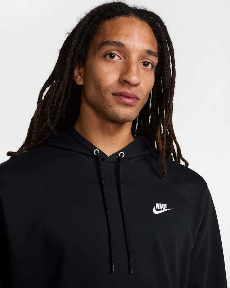 Nike Džemperis Vyrams M Nk Club Ft Po Hoodie Juodas FN3866 010