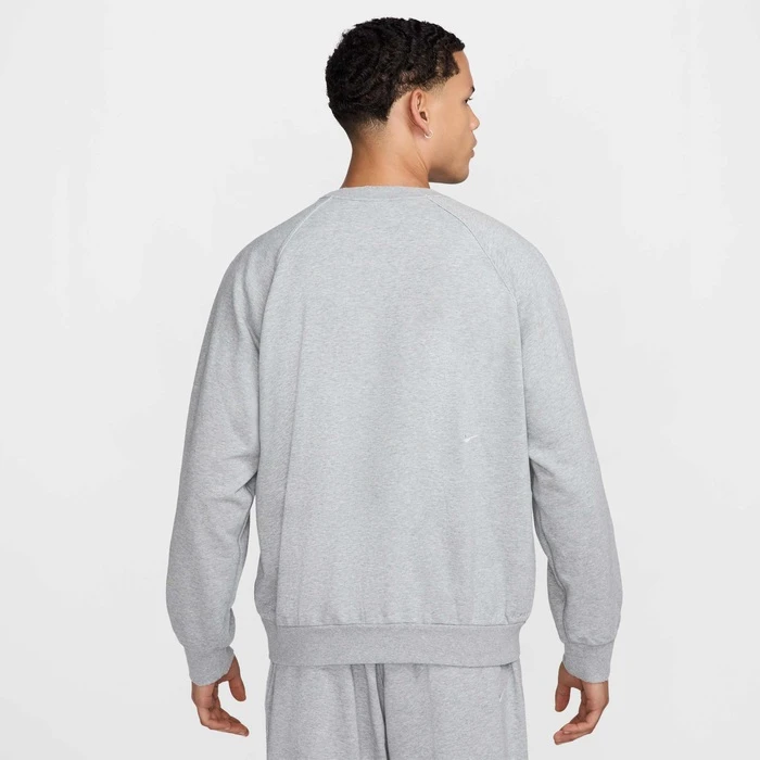Nike Džemperis Vyrams M Nk Df Heritage Fl Top Pilkas HJ3136 077