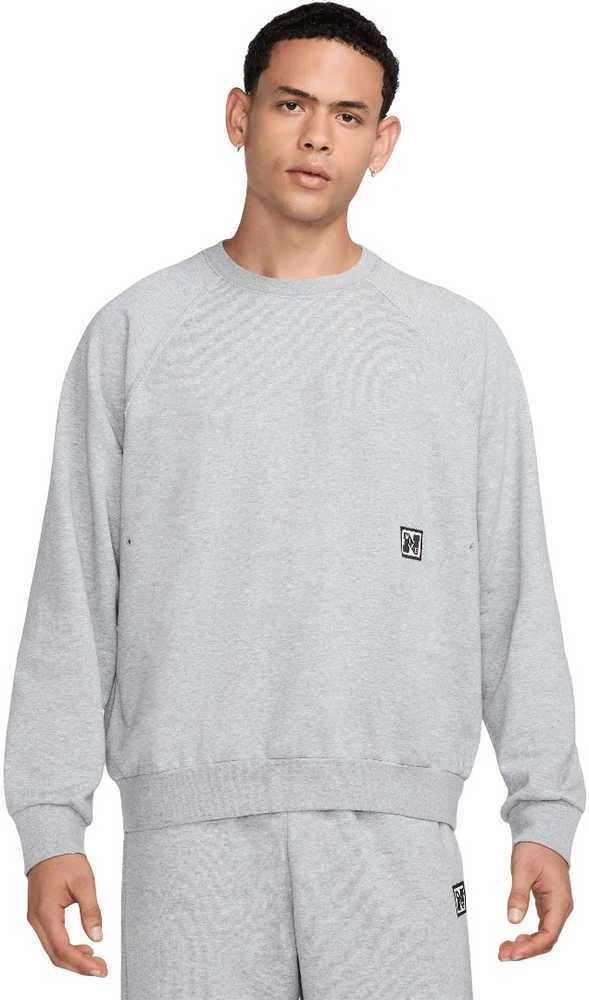Nike Džemperis Vyrams M Nk Df Heritage Fl Top Pilkas HJ3136 077