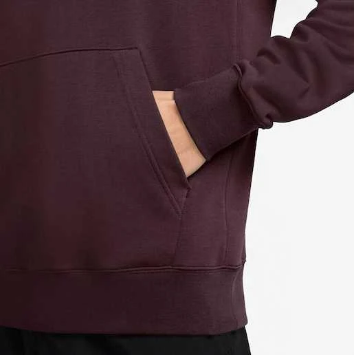 Nike Džemperis Vyrams M Nk Df Swoosh Fl Po Hoodie Burgundy FV9919 652