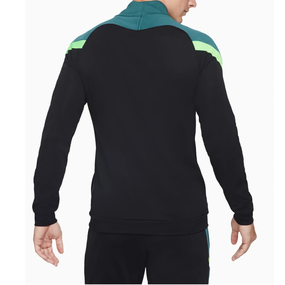 Nike Džemperis Vyrams M Nk Dry Acd Trk Jkt Juodas Žalias
