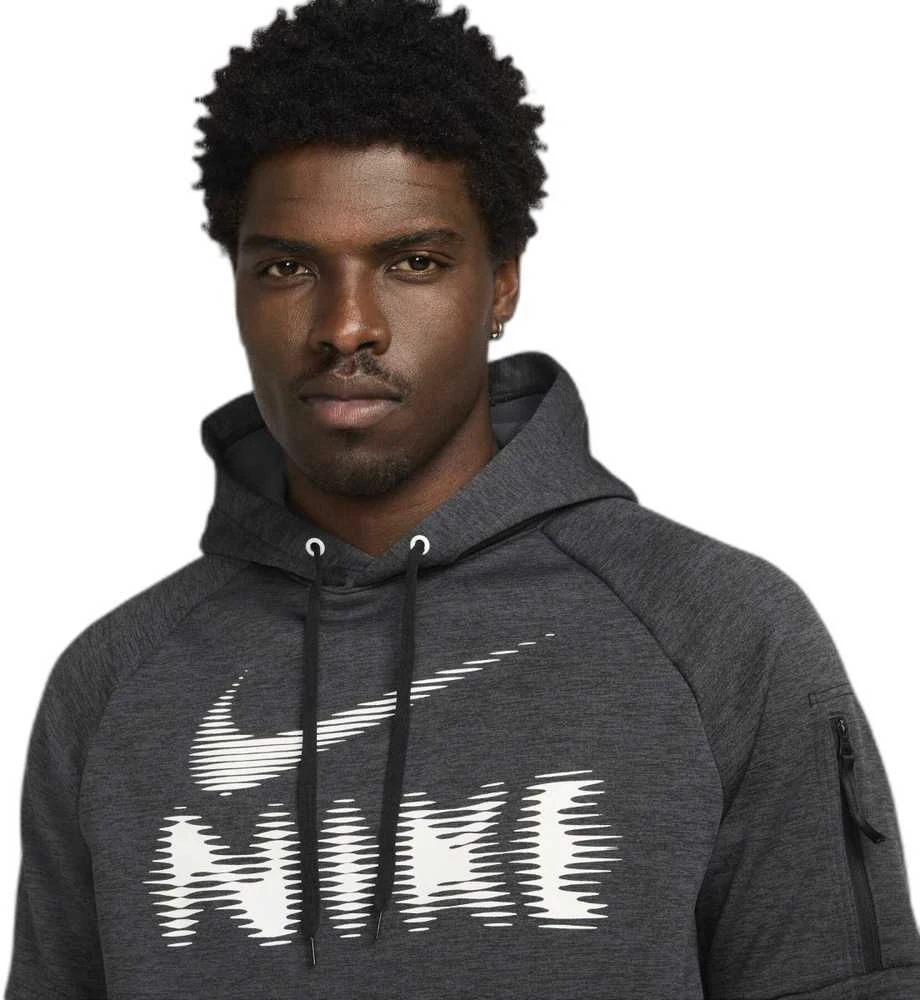 Nike Džemperis Vyrams M Nk Tf Po Hoodie Swoosh Fl Juodas Anthracite HJ3001 010