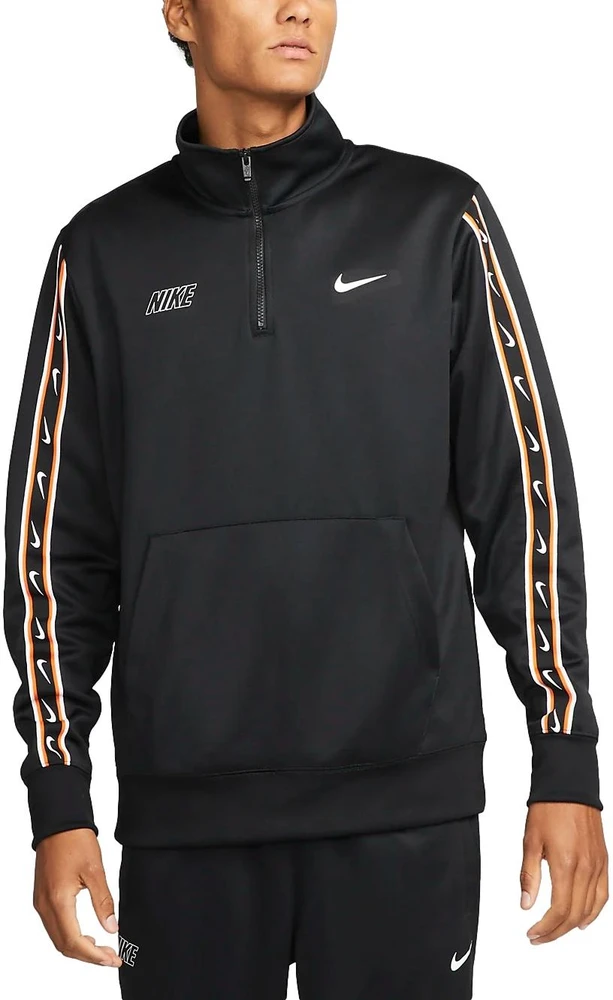 Nike Džemperis Vyrams M Nsv Repeat Sw Pk Hz Juodas DX2026 010