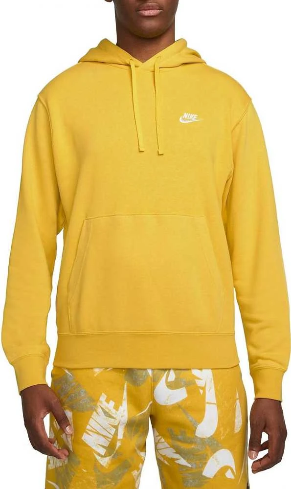 Nike Džemperis Vyrams M Nsw Club Hoodie Po Ft Geltona CZ7857 709