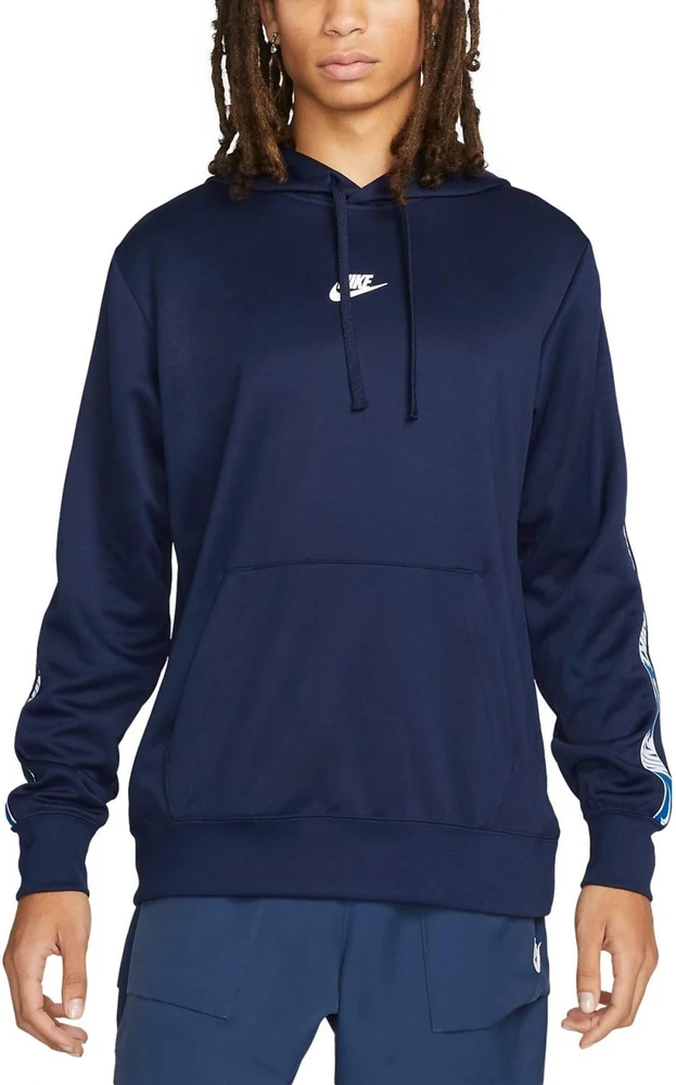 Nike Džemperis Vyrams M Nsw Repeat Po Hoodie Mėlyna DQ4979 498