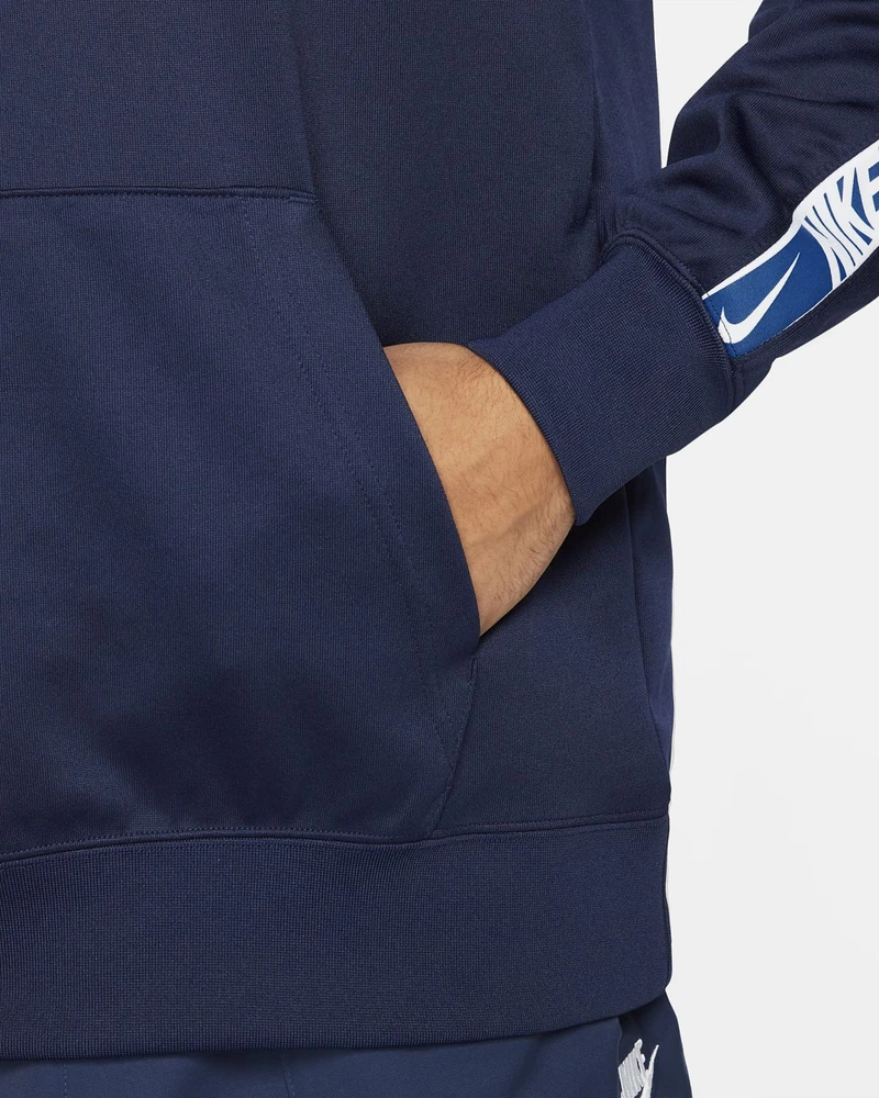 Nike Džemperis Vyrams M Nsw Repeat Po Hoodie Mėlyna DQ4979 498