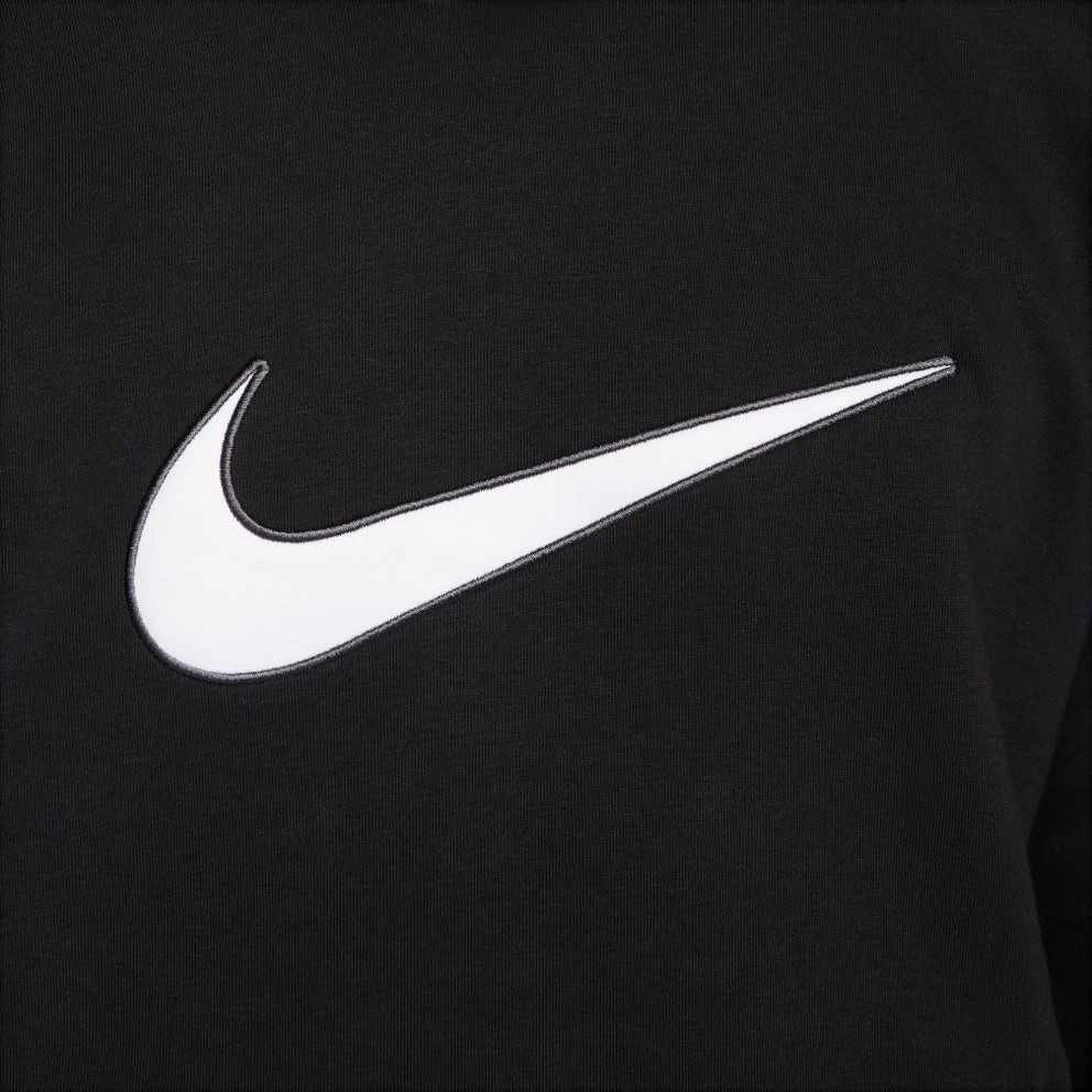 Nike Džemperis Vyrams M Nsw Sp Flc Hoodie Bb Juodas Pilkas FN0247 010