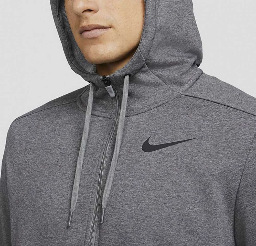 Nike Džemperis Vyrams Nk Df Hdie Fz Fl Pilkas CZ6376 071