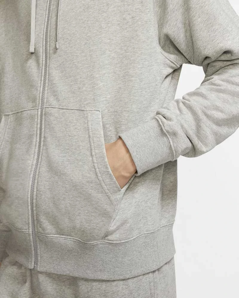 Nike Džemperis Vyrams Nsw Club Hoodie Fz Ft Gray BV2648 063