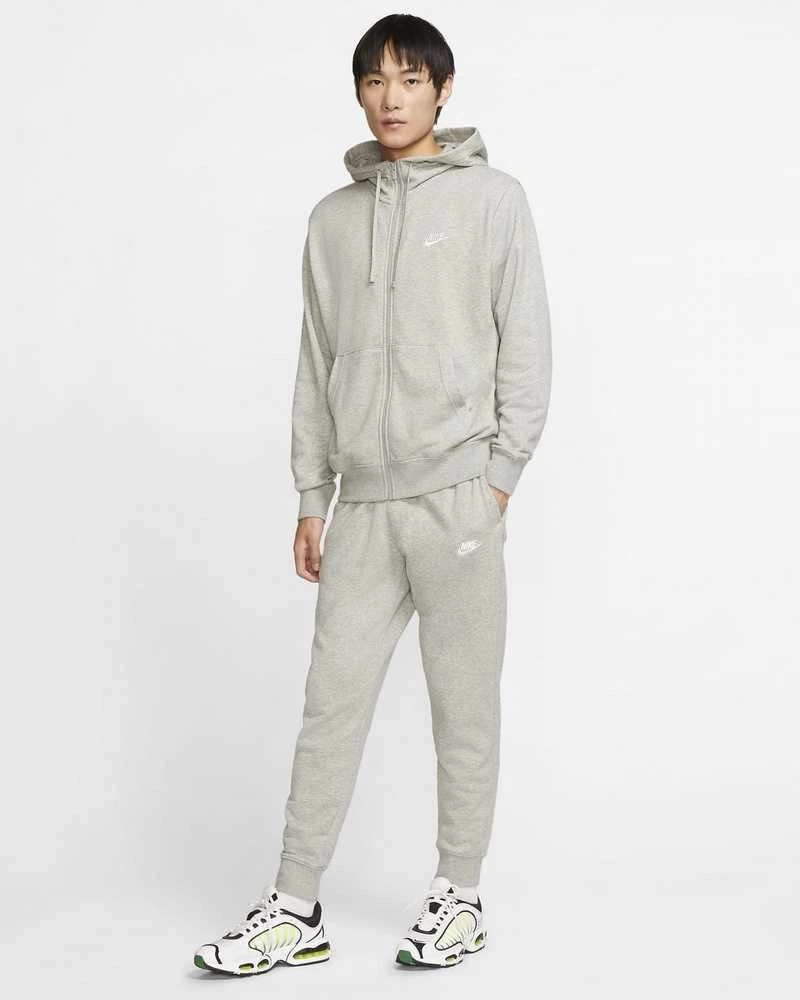 Nike Džemperis Vyrams Nsw Club Hoodie Fz Ft Gray BV2648 063