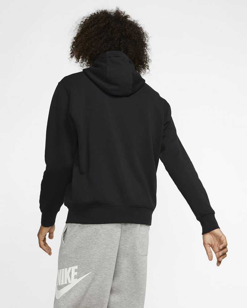 Nike Džemperis Vyrams Nsw Club Hoodie Fz Juodas BV2645 010