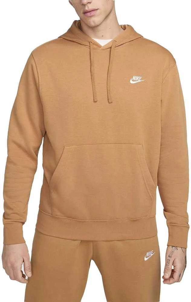 Nike Džemperis Vyrams Nsw Club Hoodie Po Bb Fleece Brown BV2654 224