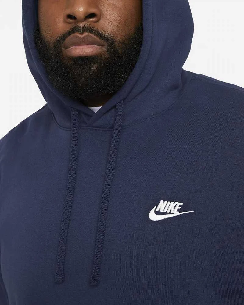 Nike Džemperis Vyrams Nsw Club Hoodie Po Bb Fl Navy BV2654 410