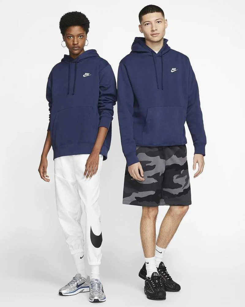 Nike Džemperis Vyrams Nsw Club Hoodie Po Bb Fl Navy BV2654 410