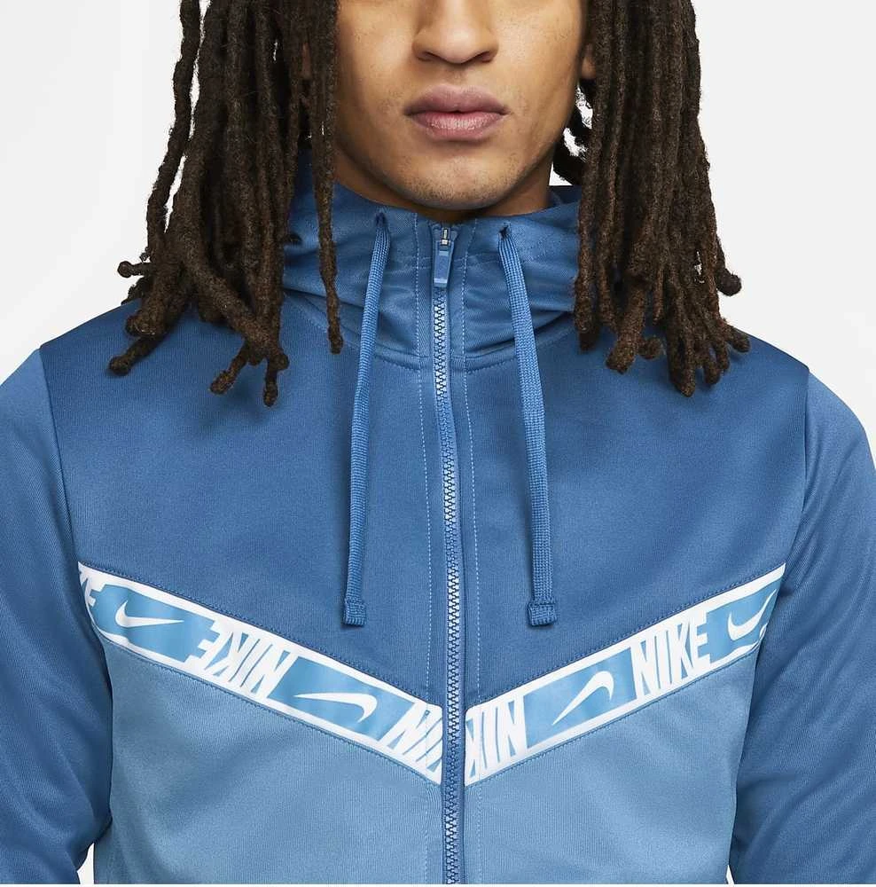 Nike Džemperis Vyrams Nsw Repeat Pk Fz Hoodie Mėlyna DM4672 407
