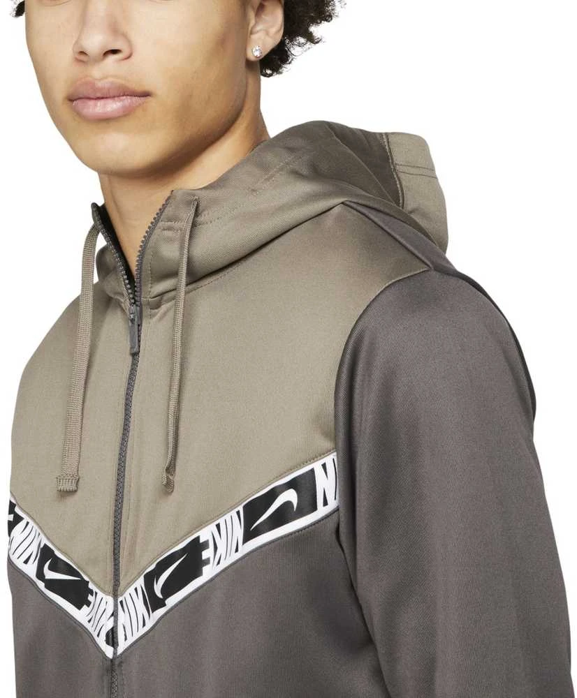 Nike Džemperis Vyrams Nsw Repeat Pk Fz Hoodie Khaki DM4672 254