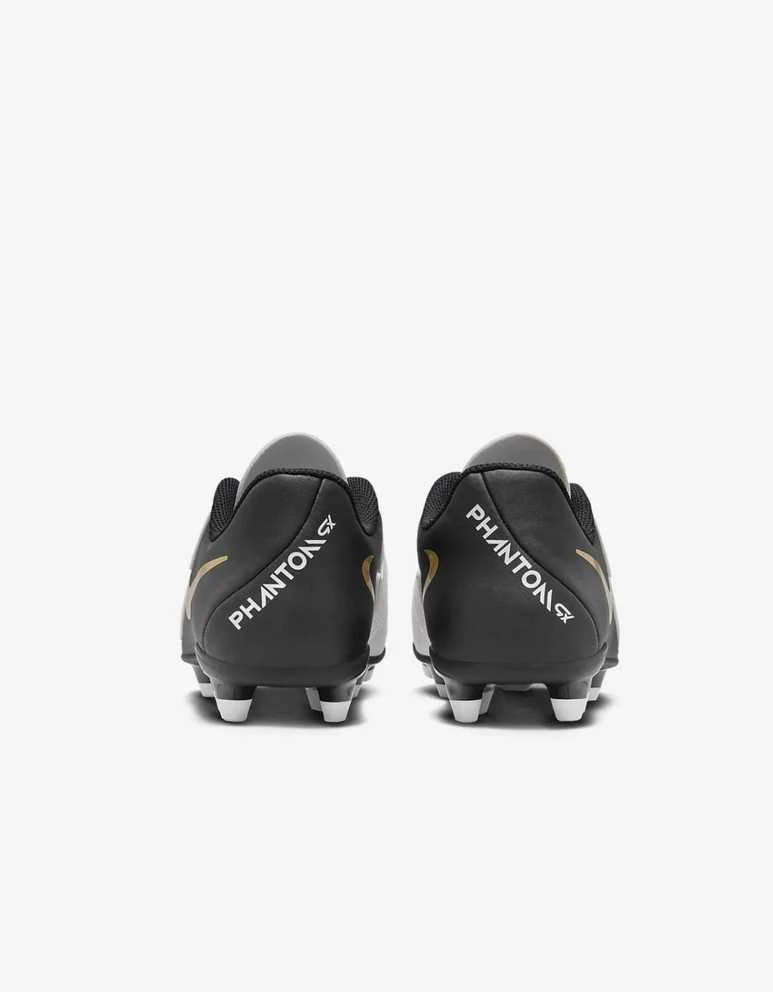 Nike Futbolo Avalynė Paaugliams Jr Phantom Gx Club Fg/Mg Baltas Juodas FJ2600 100