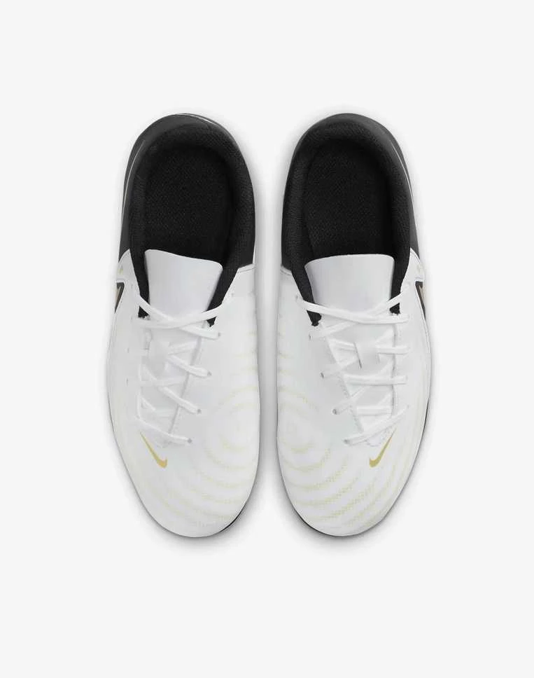 Nike Futbolo Avalynė Paaugliams Jr Phantom Gx Club Fg/Mg Baltas Juodas FJ2600 100