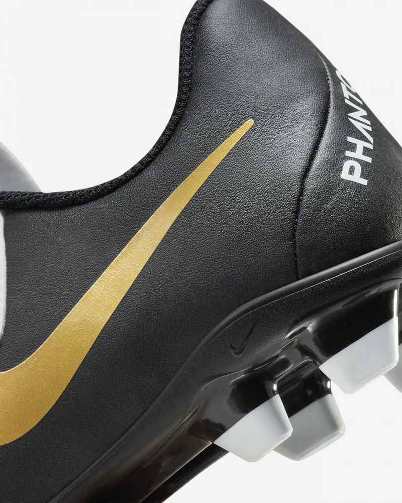 Nike Futbolo Avalynė Paaugliams Jr Phantom Gx Club Fg/Mg Baltas Juodas FJ2600 100