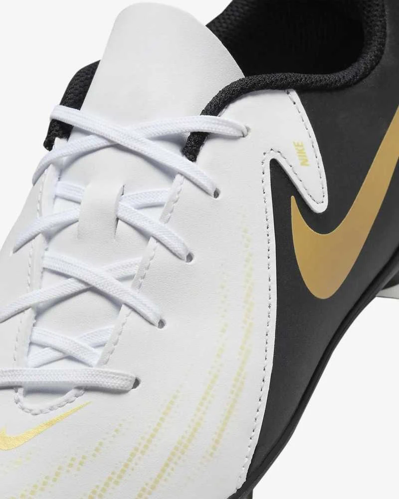 Nike Futbolo Avalynė Paaugliams Jr Phantom Gx Club Fg/Mg Baltas Juodas FJ2600 100