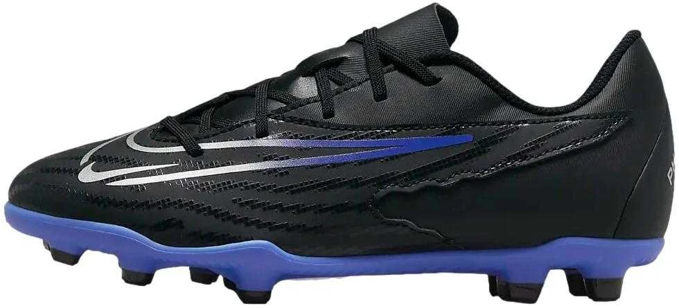 Nike Futbolo Avalynė Paaugliams Jr Phantom Gx Club Fg/Mg Juodas Mėlyna DD9564 040