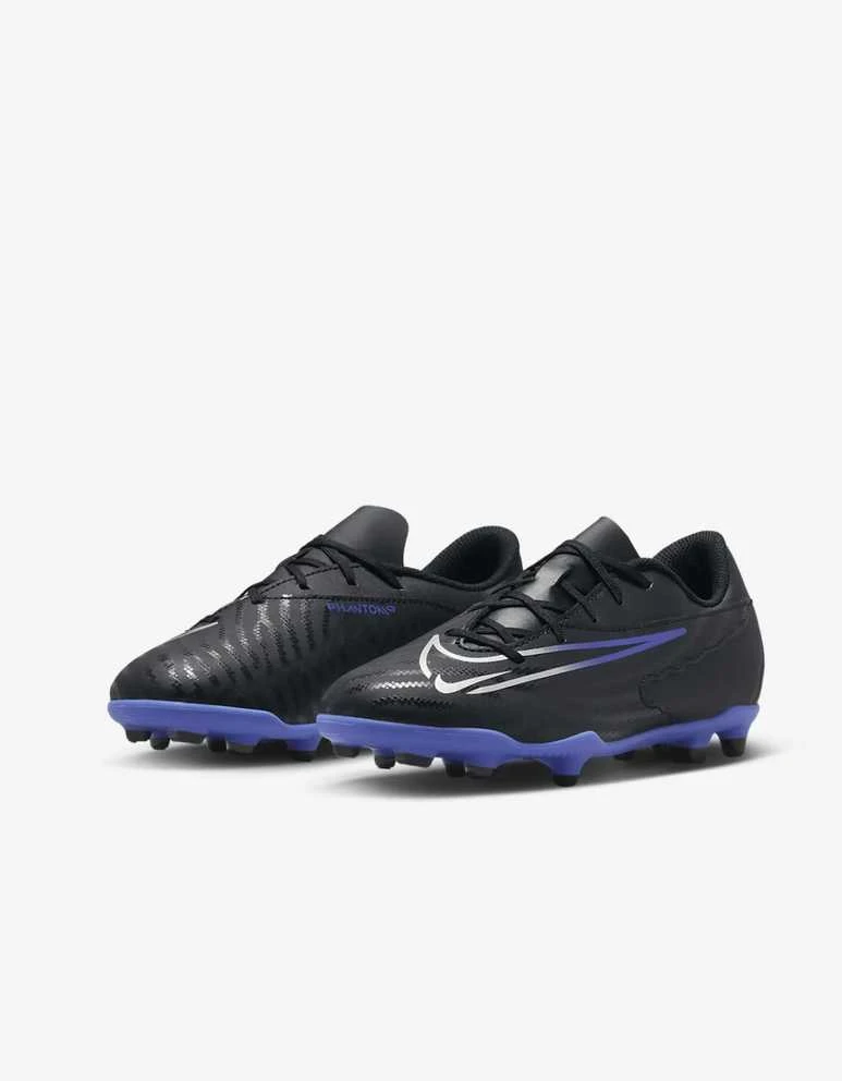 Nike Futbolo Avalynė Paaugliams Jr Phantom Gx Club Fg/Mg Juodas Mėlyna DD9564 040