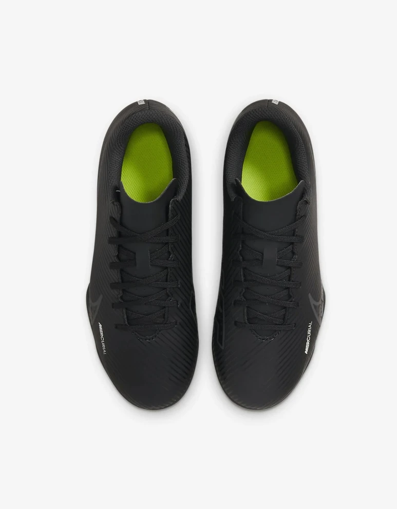 Nike Futbolo Avalynė Paaugliams Jr Vapor 15 Club Fg/Mg Juodas DJ5958 001