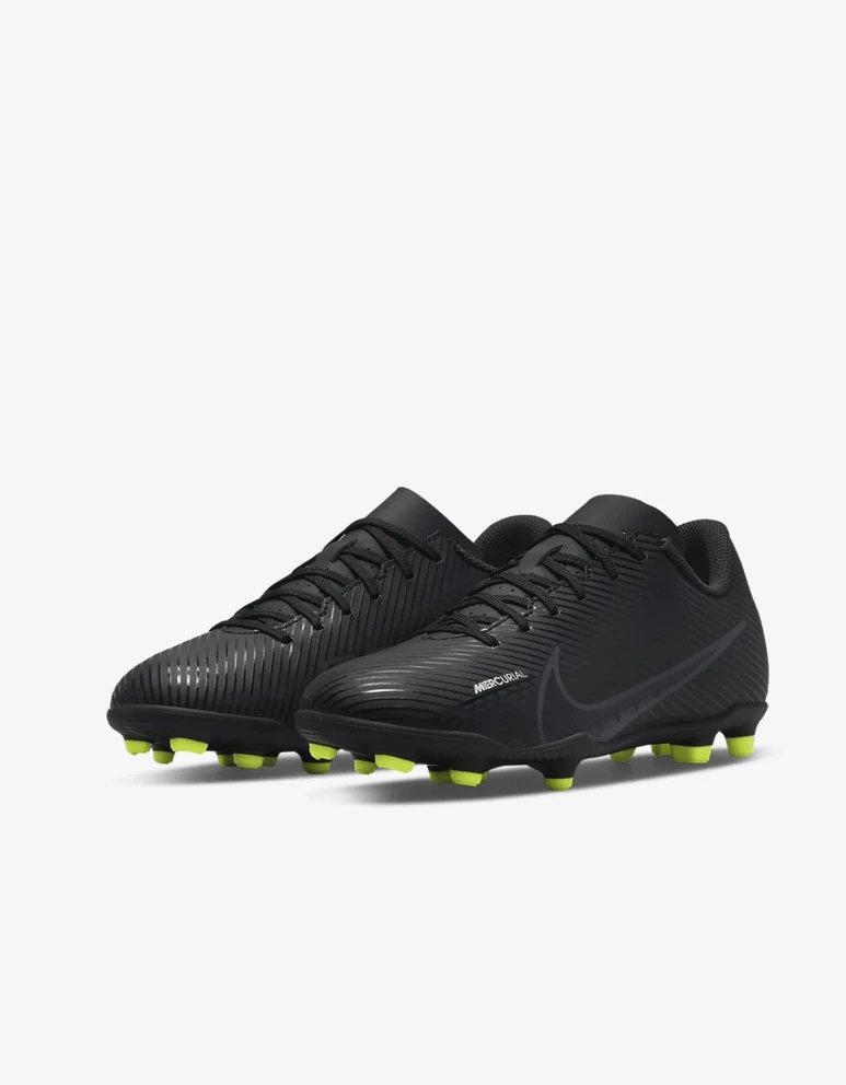 Nike Futbolo Avalynė Paaugliams Jr Vapor 15 Club Fg/Mg Juodas DJ5958 001