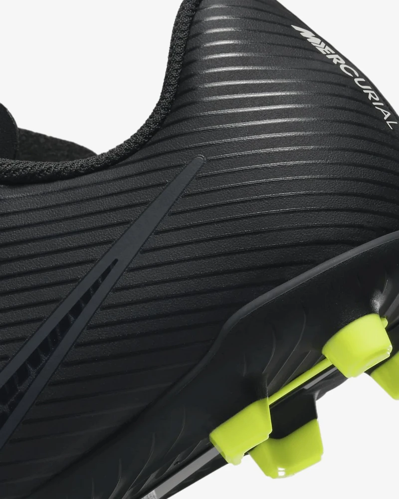 Nike Futbolo Avalynė Paaugliams Jr Vapor 15 Club Fg/Mg Juodas DJ5958 001