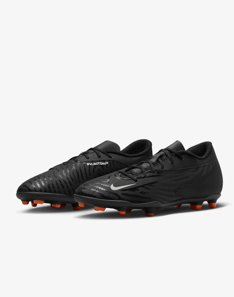 Nike Futbolo Avalynė Vyrams Phantom Gx Club Fg/Mg Juodas Oranžinis DD9483 010