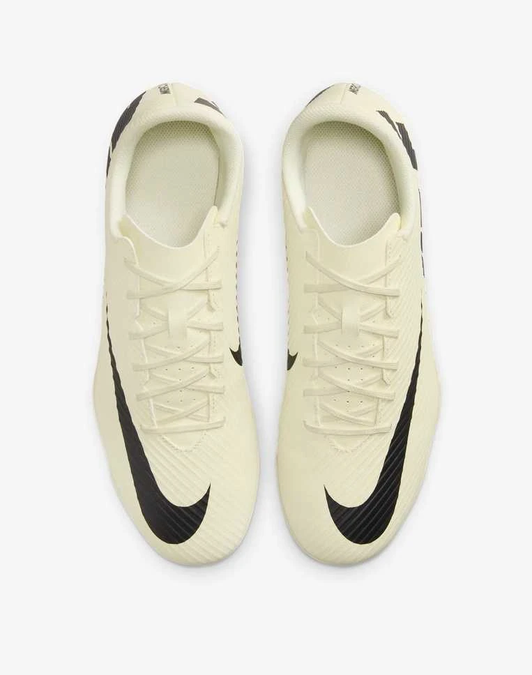 Nike Futbolo Avalynė Vyrams Vapor 15 Club Fg/Mg Juodas Geltona DJ5963 700
