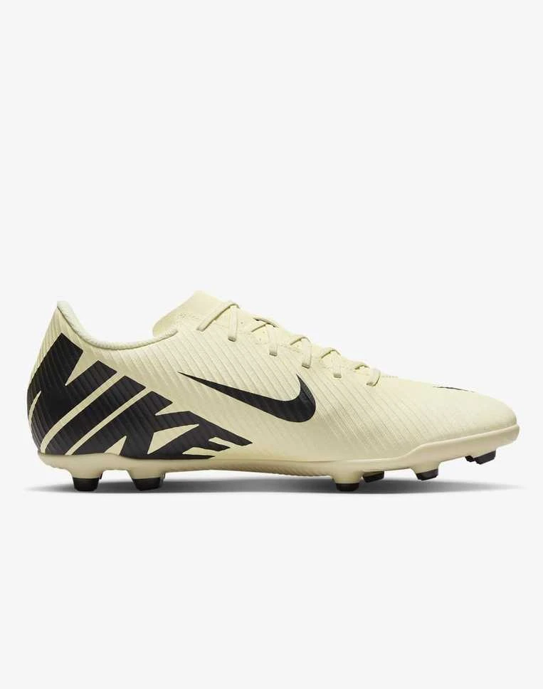 Nike Futbolo Avalynė Vyrams Vapor 15 Club Fg/Mg Juodas Geltona DJ5963 700