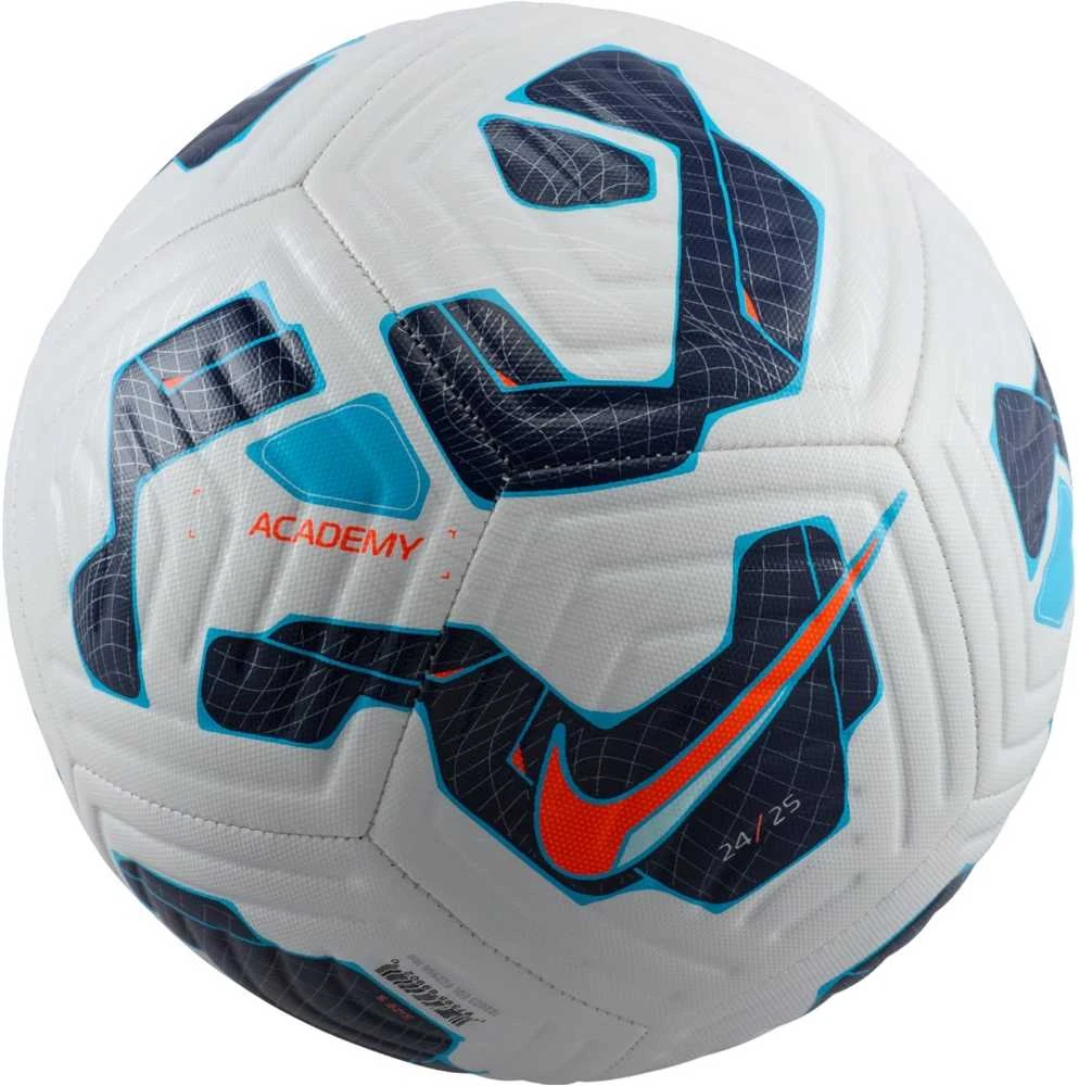 Nike Futbolo Kamuolys Nk Academy Baltas Mėlyna Raudona FZ2966 100