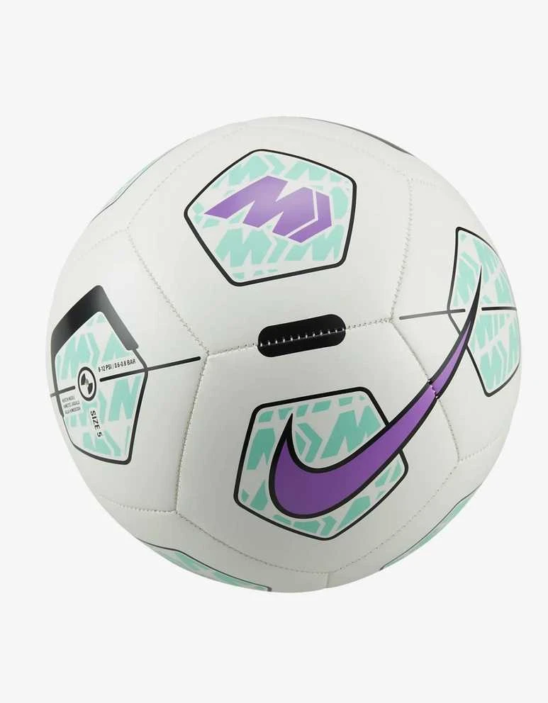Nike Futbolo Kamuolys Nk Merc Fade Baltas Colored FB2983 101