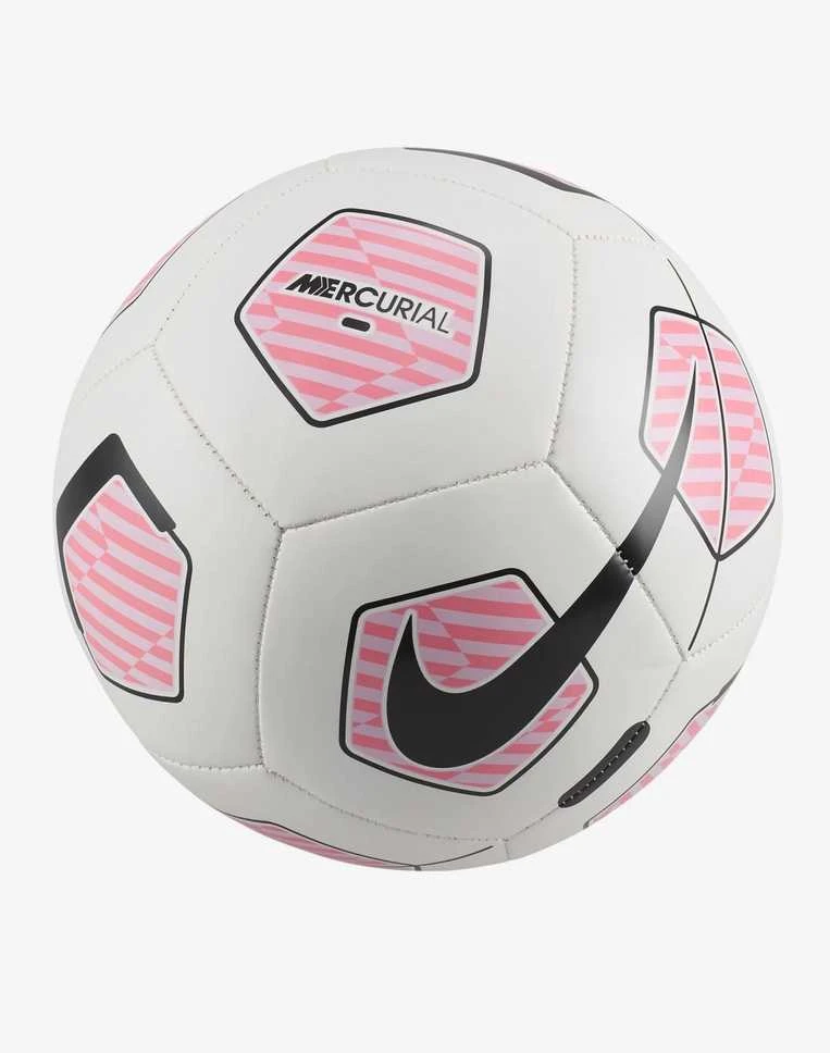 Nike Futbolo Kamuolys Nk Merc Fade Baltas Rožinė FB2983 103