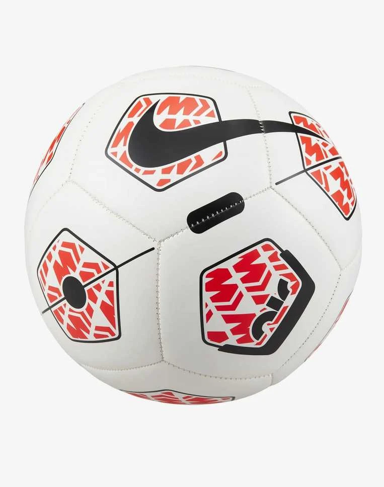 Nike Futbolo Kamuolys Nk Merc Fade Baltas Raudona FB2983 100