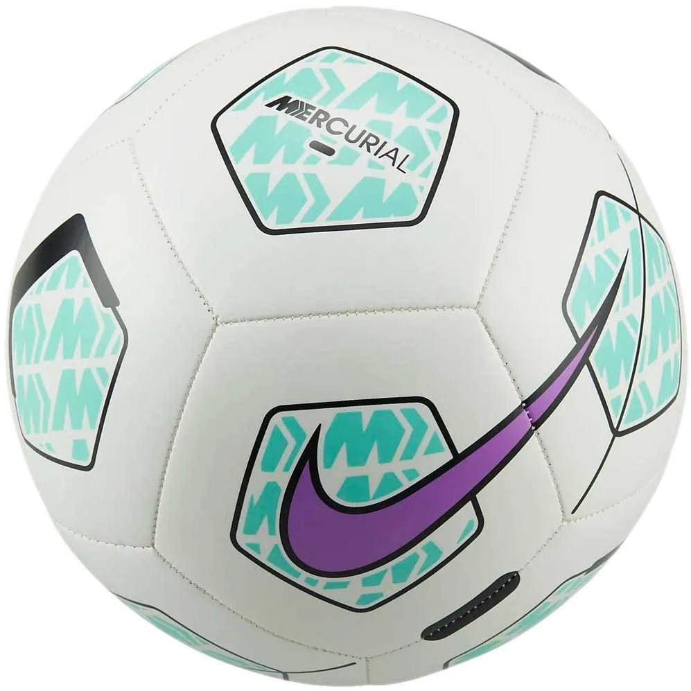 Nike Futbolo Kamuolys Nk Merc Fade Baltas Colored FB2983 101