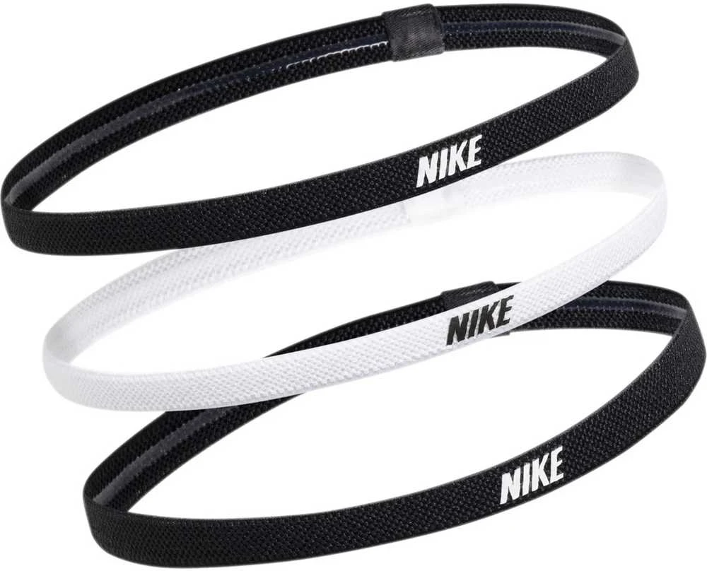 Nike Galvos Juosta Elastic Headbands 2.0 3P Baltas Juodas N1004529 036