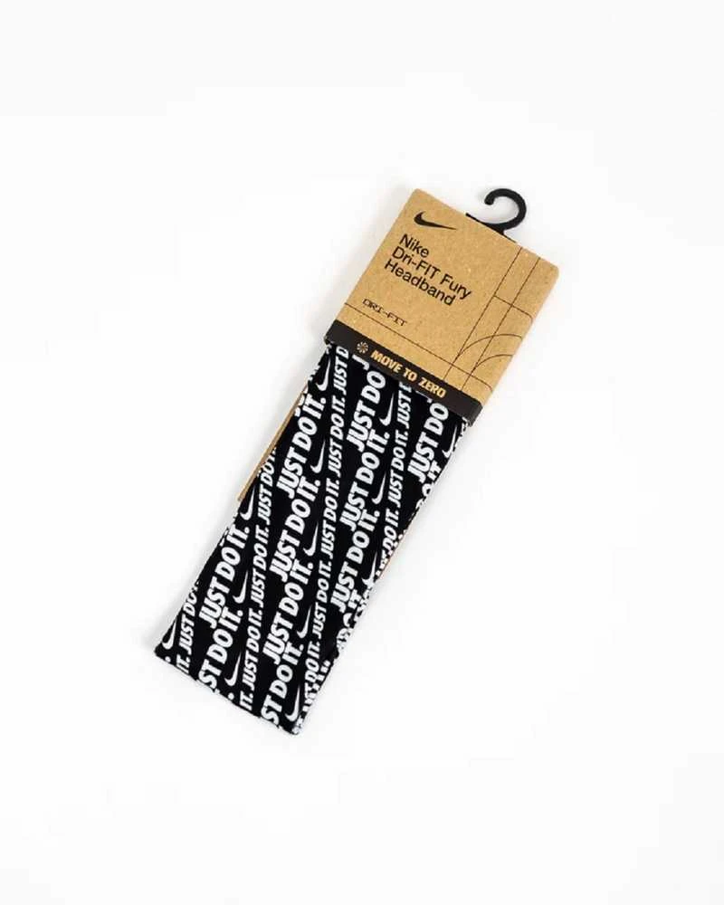 Nike Galvos Juosta Nike Fury Headbands 3.0 Printed Baltas Juodas N1003619 010