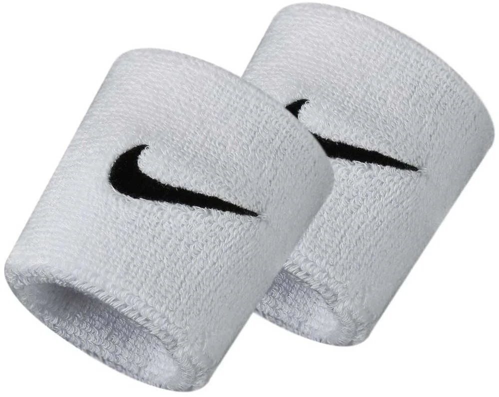 Nike Juosta Riešui Swoosh Wristbands Baltas