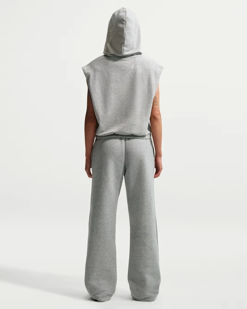 Nike Kelnės Moterims W Nk Stdo Flc Mw Mr Std Oh Pant Fl Pilkas IM8078 063