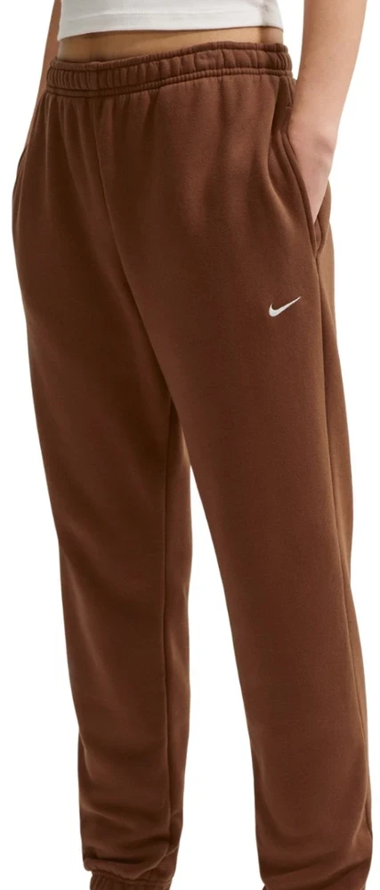 Nike Kelnės Moterims W Nk Studio Flc Mw Mr Std Cf Pnt Brown IM8076 259