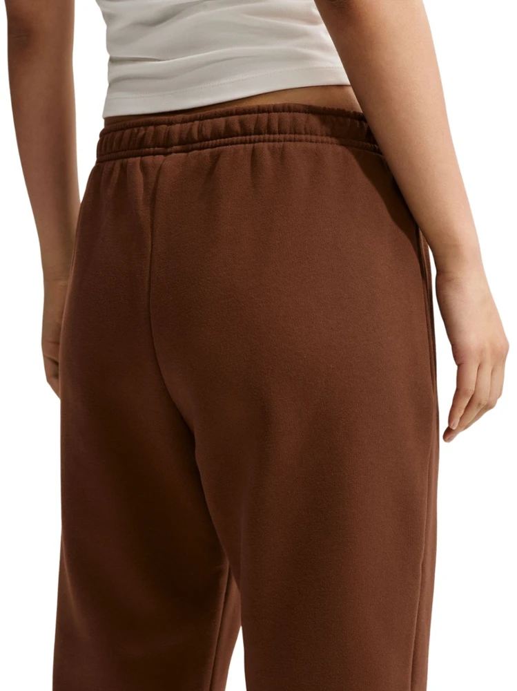Nike Kelnės Moterims W Nk Studio Flc Mw Mr Std Cf Pnt Brown IM8076 259