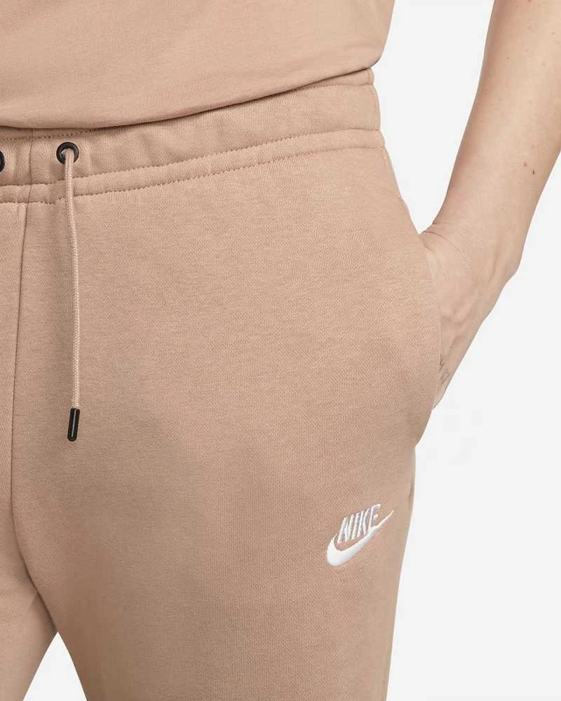 Nike Kelnės Moterims W Nsw Essntl Flc Mr Pnt Creamy BV4095 609