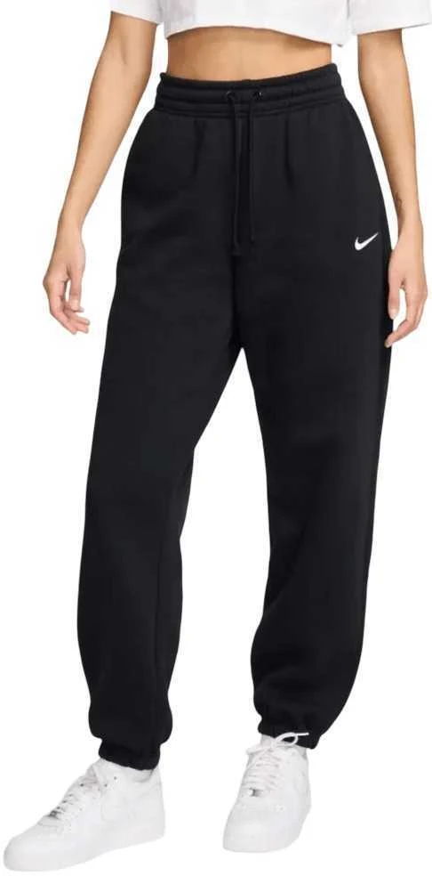 Nike Kelnės Moterims W Nsw Phnx Flc Hr Os Pants Juodas FZ5996 010