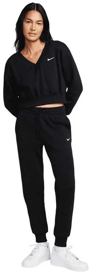 Nike Kelnės Moterims W Nsw Phnx Flc Mr Pants Juodas FZ7626 010