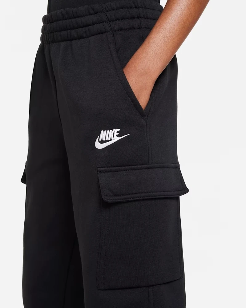 Nike Kelnės Paaugliams K Nsw Club Crgo Pnt Lbr Fl FD3012 010