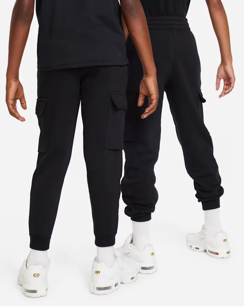 Nike Kelnės Paaugliams K Nsw Club Crgo Pnt Lbr Fl FD3012 010